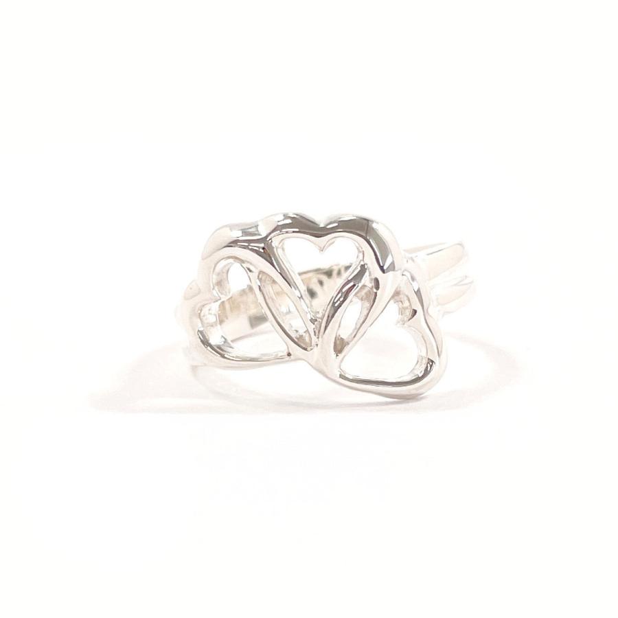 TIFFANY&Co.（ティファニー） 8号 リング・指輪 トリプルハート