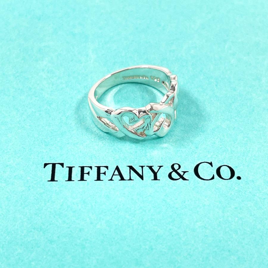 TIFFANY&Co.（ティファニー） 9.5号 リング・指輪 トリプル ラビング