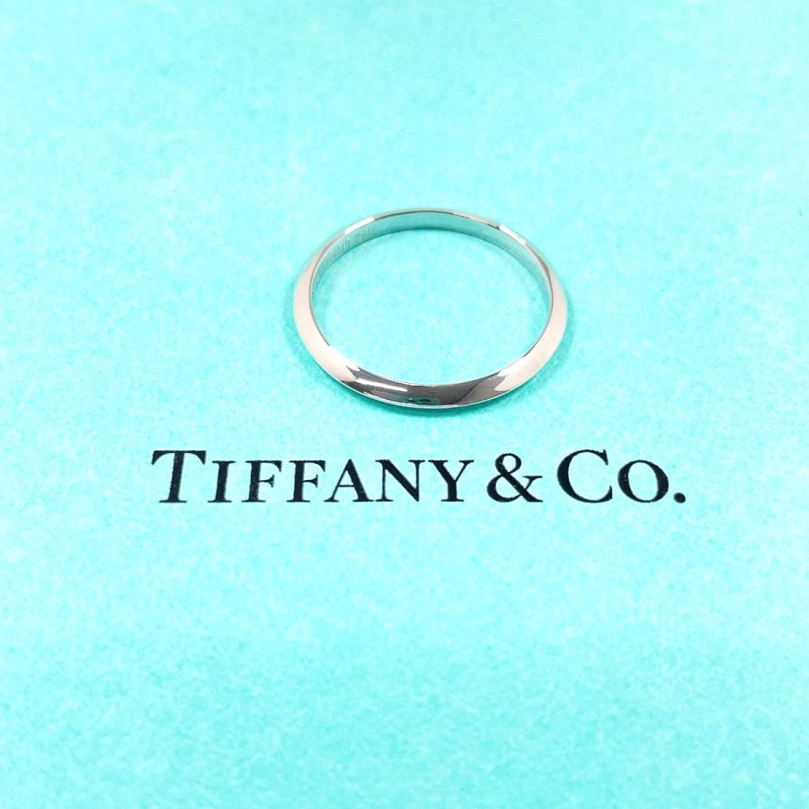 TIFFANY&Co.（ティファニー） 18号 リング・指輪 ナイフエッジ Pt950 