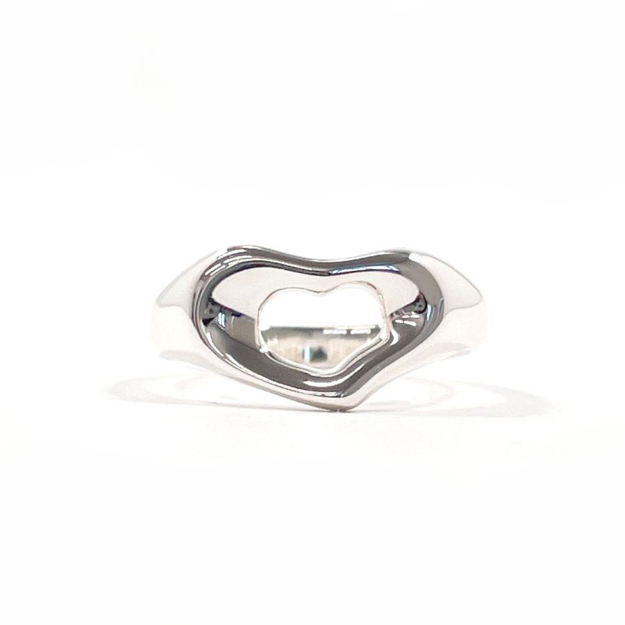 Tiffany & Co. 925シルバー ハートリング TIFFANY&Co.（ティファニー） 11号 リング・指輪 オープンハート