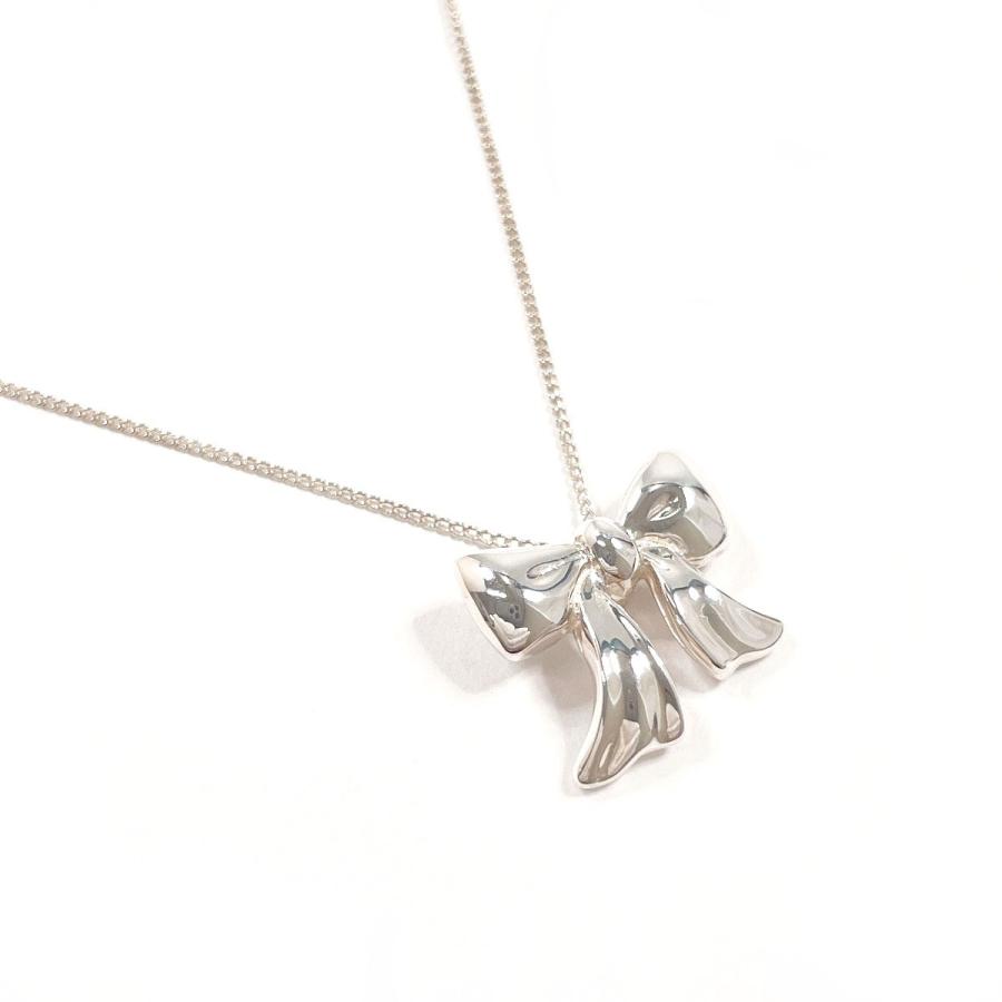 TIFFANY&Co.（ティファニー） ネックレス リボン シルバー925