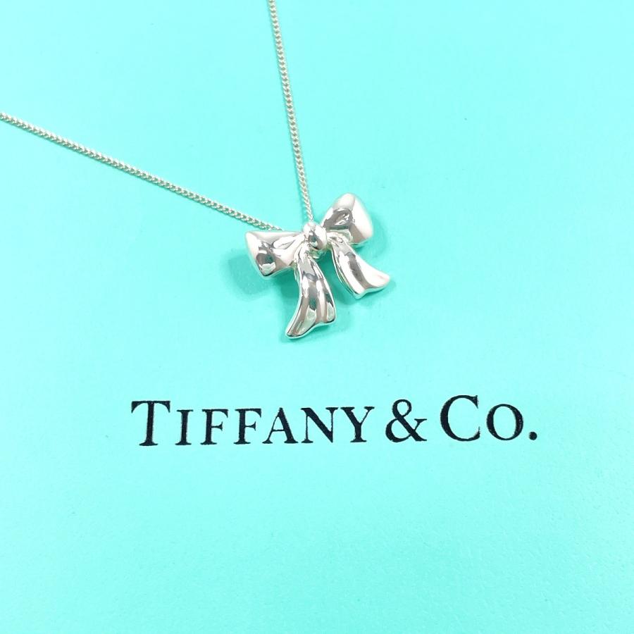 TIFFANY&Co.（ティファニー） ネックレス リボン シルバー925