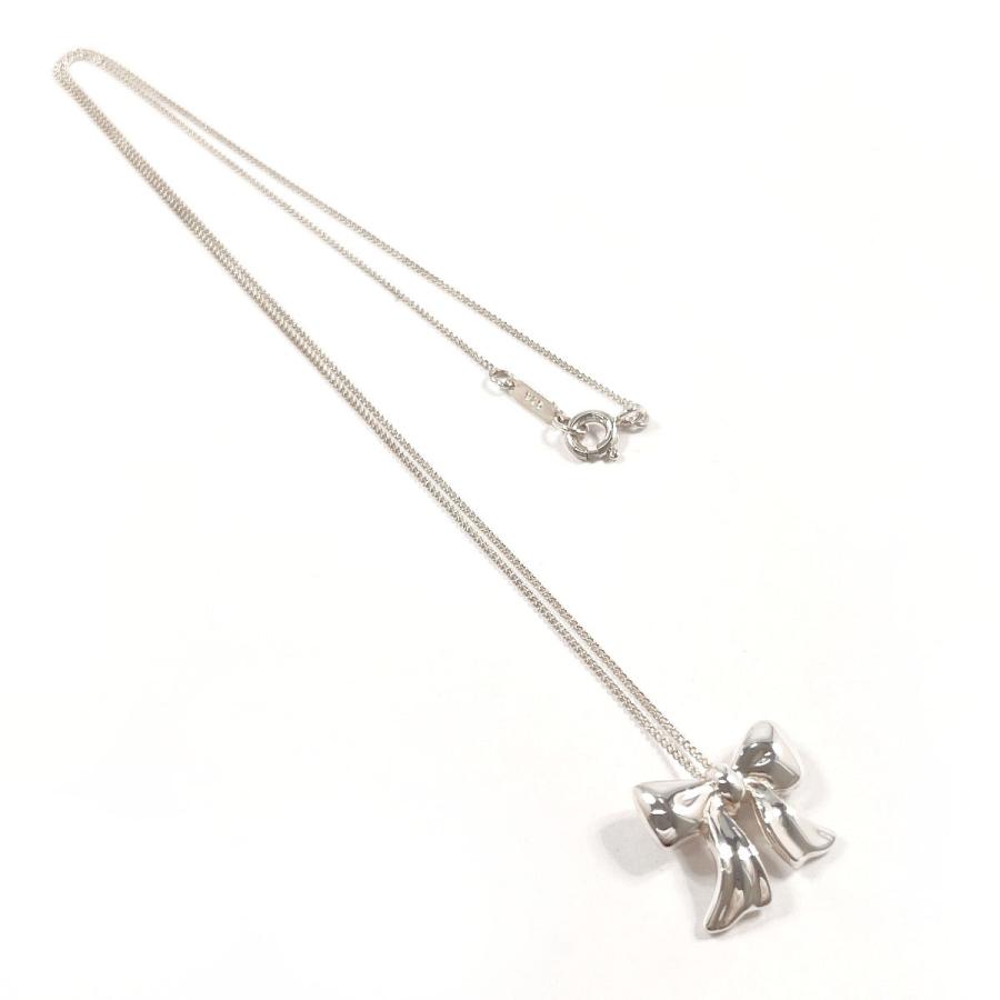 TIFFANY&Co.（ティファニー） ネックレス リボン シルバー925