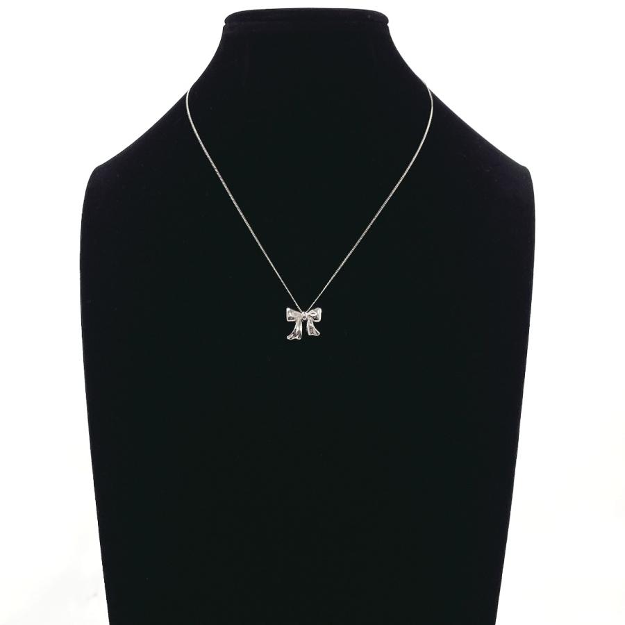 TIFFANY&Co.（ティファニー） ネックレス リボン シルバー925