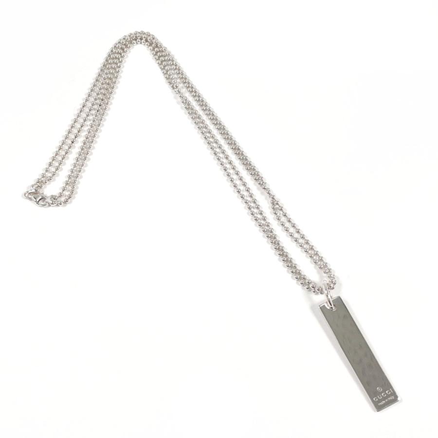 GUCCI（グッチ） ネックレス 010595 09840 0006 プレート ダブル