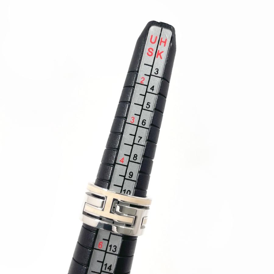 HERMES エルメス ムーブアッシュ リング 指輪 SV925 50 10号 HERMES（エルメス） 10号 リング・指輪 ムーブアッシュ シルバー925