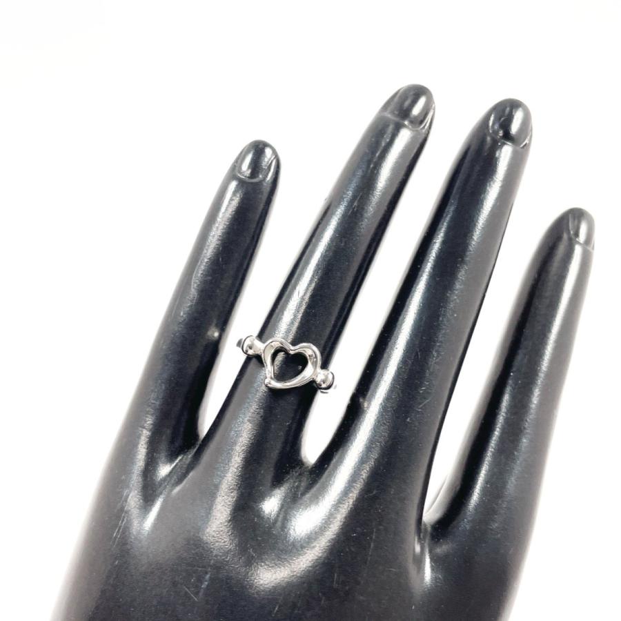 TIFFANY&Co.ティファニー　オープンハートリング　9号 TIFFANY&Co.（ティファニー） 9号 リング・指輪 オープンハート エルサ