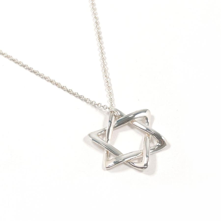美品✨TIFFANY シルバー925 ネックレス スターオブダビデ ティファニー TIFFANY&Co.（ティファニー） ネックレス スターオブダビデ エルサ