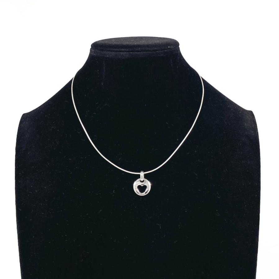 TIFFANY&Co.（ティファニー） ネックレス ピアスド ハート くり抜き