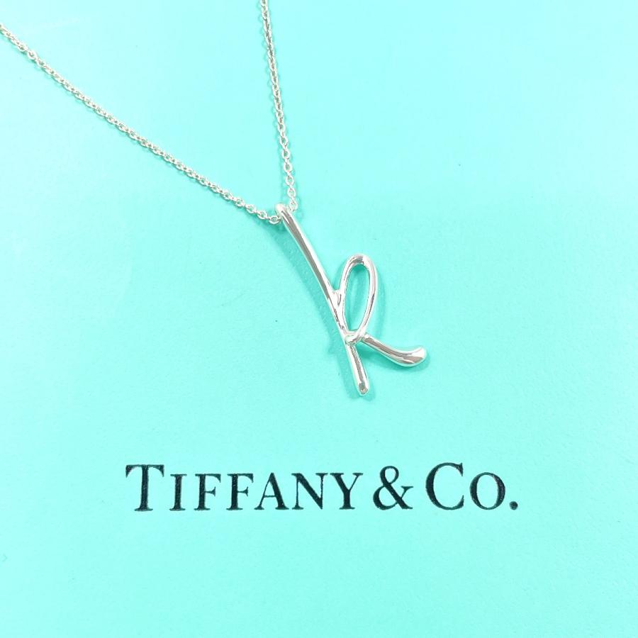 kimitaTiffany & Co. ティファニー　レター イニシャル TIFFANY&Co.（ティファニー） ネックレス レター K イニシャル