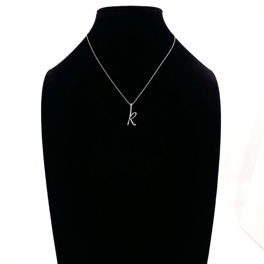TIFFANY&Co.（ティファニー） ネックレス レター K イニシャル