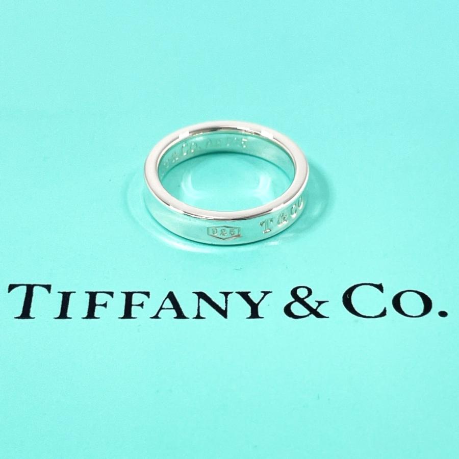ティファニー　ナローリング　7.5号　美品です(*^^*) TIFFANY&Co.（ティファニー） 7.5号 リング・指輪 1837 ナロー