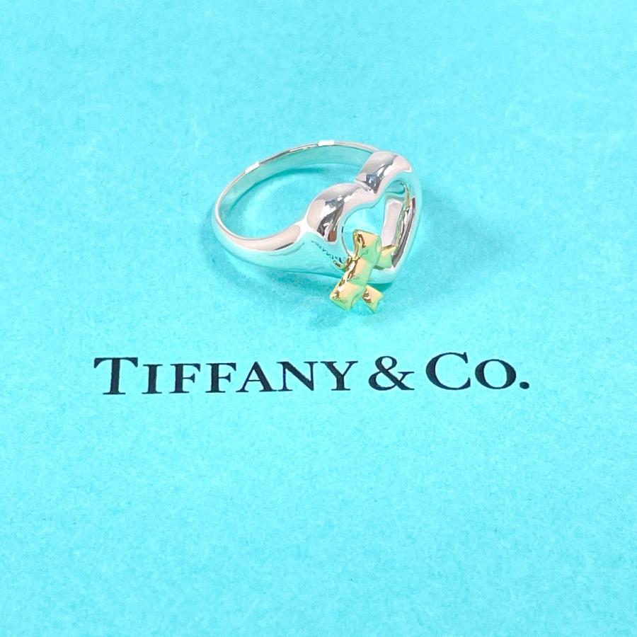 TIFFANY&Co.（ティファニー） 9.5号 リング・指輪 ハート リボン
