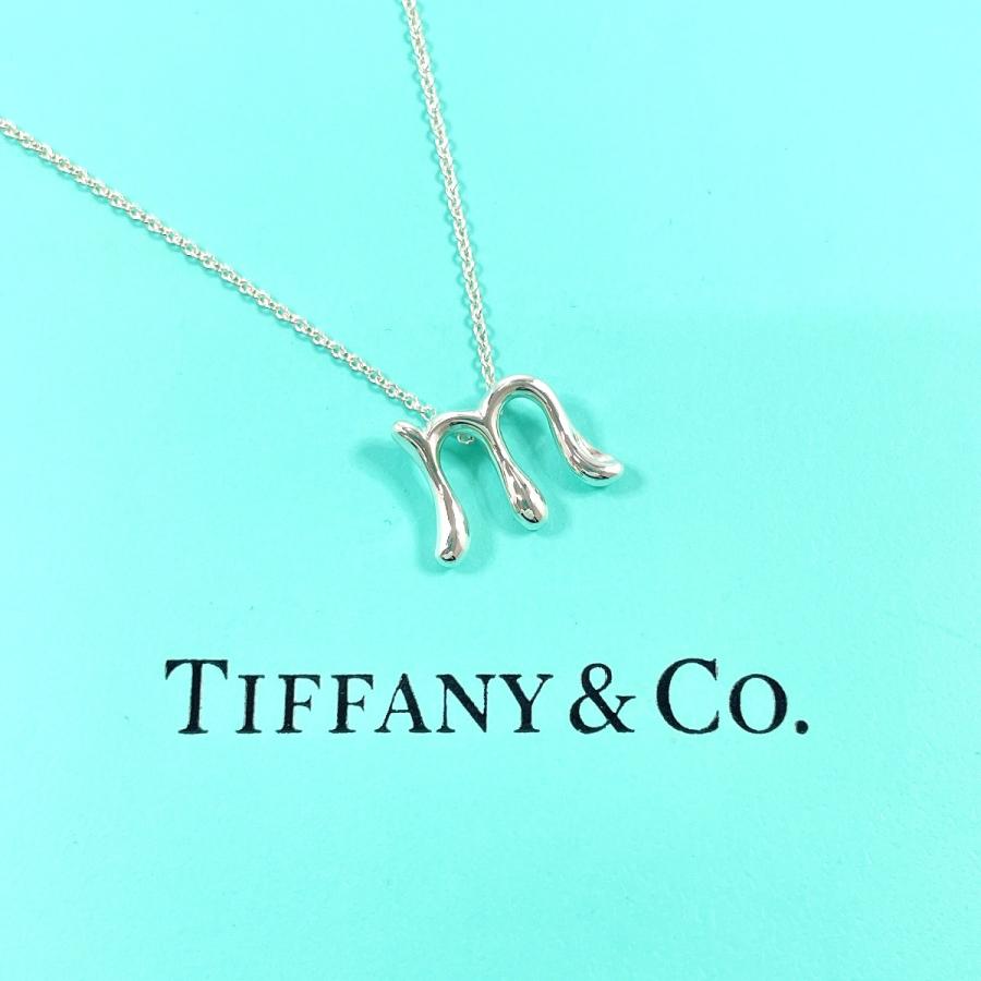 ティファニー Tiffany シルバー 925 アルファベット m ネックレス TIFFANY&Co.（ティファニー） ネックレス アルファベット レター M