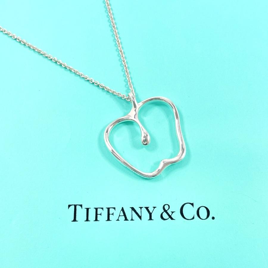 ネックレス Tiffany リンゴ s925 TIFFANY&Co.（ティファニー） ネックレス アップル りんご エルサ