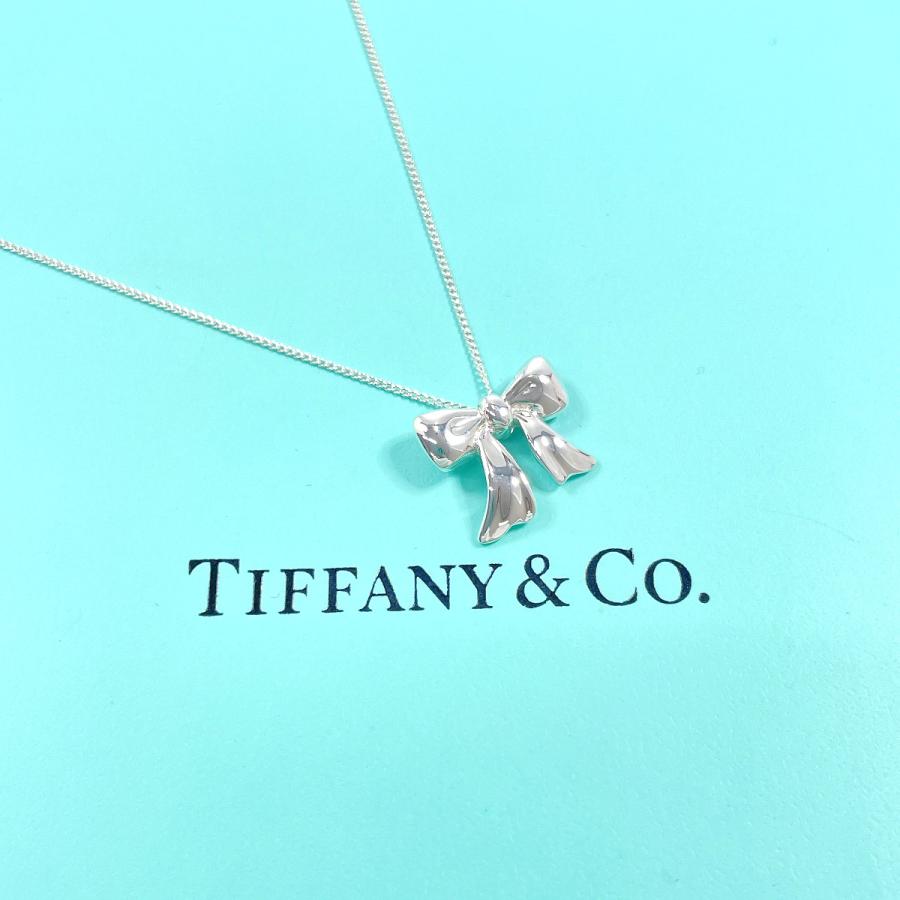 TIFFANY&Co.（ティファニー） ネックレス リボン シルバー925