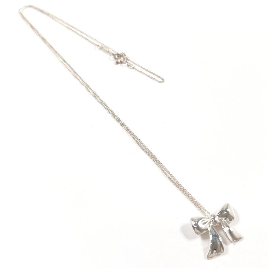 TIFFANY&Co.（ティファニー） ネックレス リボン シルバー925