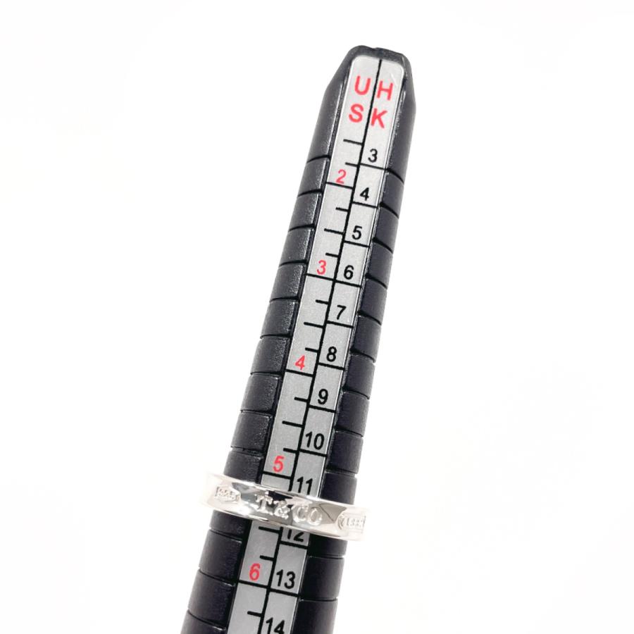 正規品 TIFFANY&Co. ティファニー 1837 ナローリング 10号 TIFFANY&Co.（ティファニー） 10号 リング・指輪 1837 ナロー シルバー