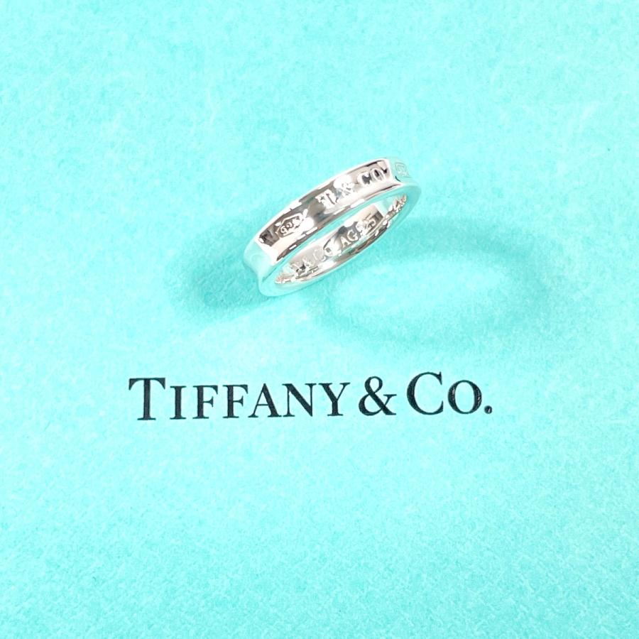 美品 Tiffany&Co. アクセサリー ナロー シルバー リング 指輪 9号 TIFFANY&Co.（ティファニー） 9号 リング・指輪 1837 ナロー シルバー