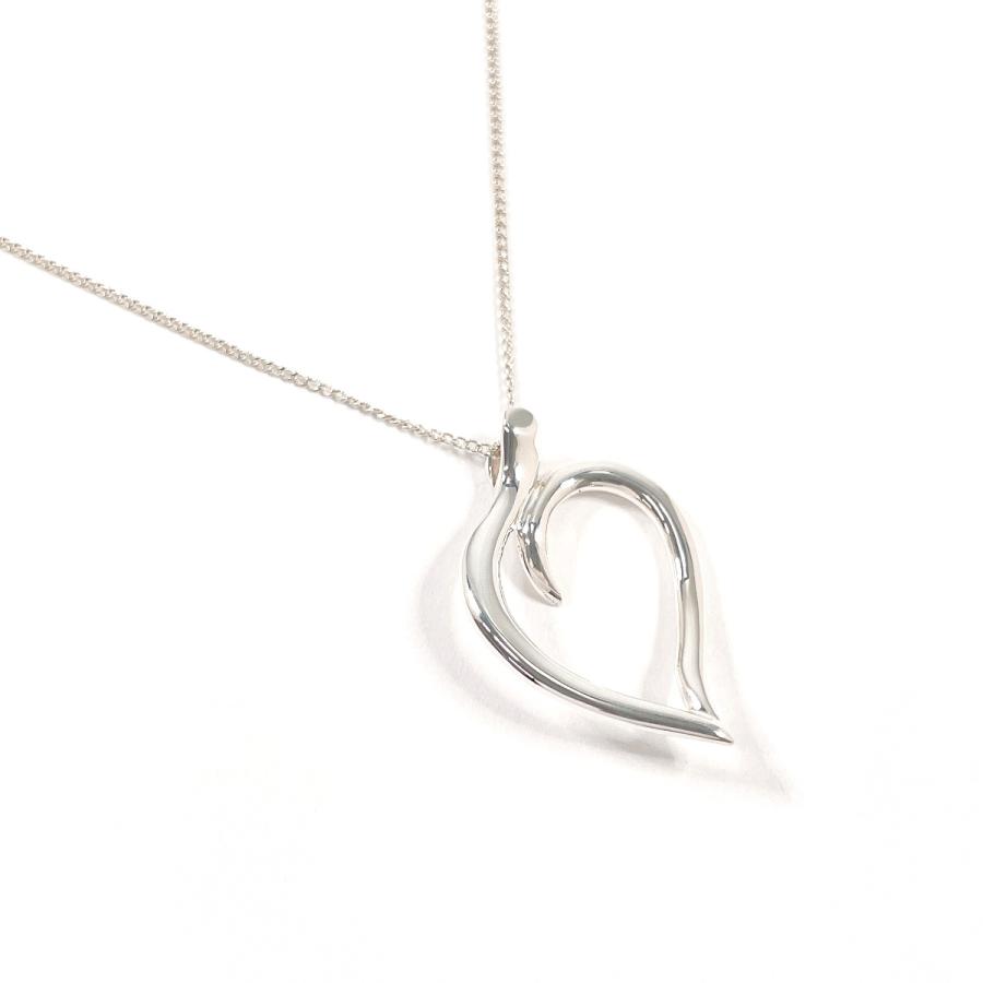 ティファニー　ハートリーフペンダント　シルバー925 トップのみ TIFFANY&Co.（ティファニー） ネックレス オープンリーフ リーフハート
