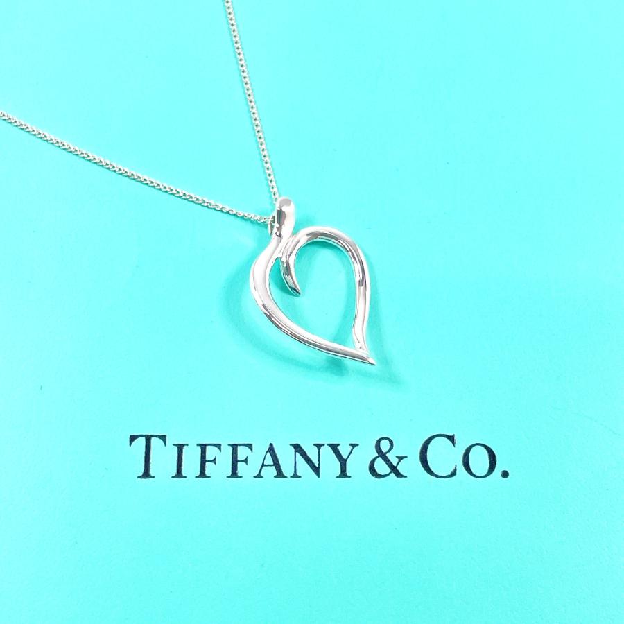 ティファニー　ハートリーフペンダント　シルバー925 トップのみ TIFFANY&Co.（ティファニー） ネックレス オープンリーフ リーフハート