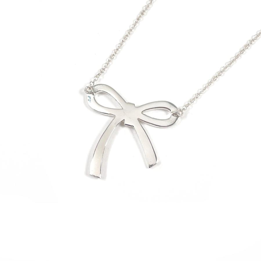 TIFFANY&Co.（ティファニー） ネックレス ボウ リボン シルバー925