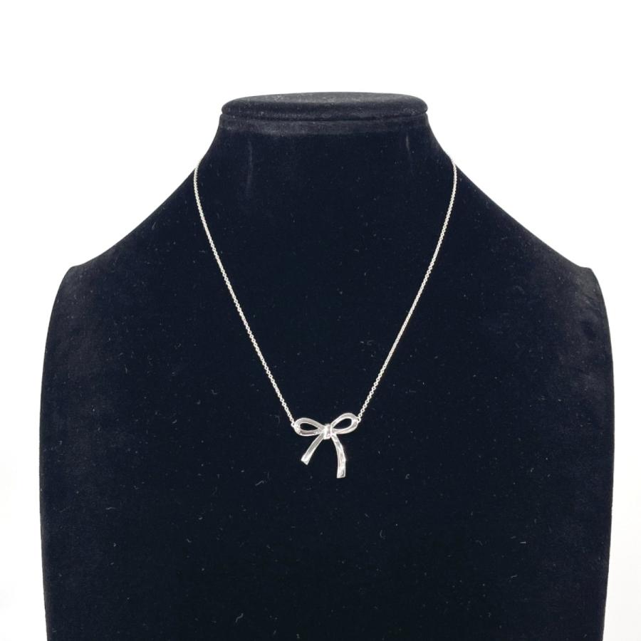 TIFFANY&Co.（ティファニー） ネックレス ボウ リボン シルバー925