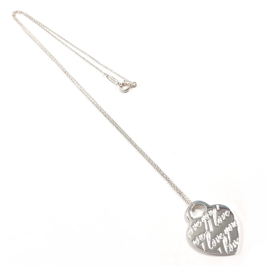 TIFFANY＆Co ノーツ　ニューヨーク　ハート タグ　ペンダント TIFFANY&Co.（ティファニー） ネックレス ノーツハート タグ