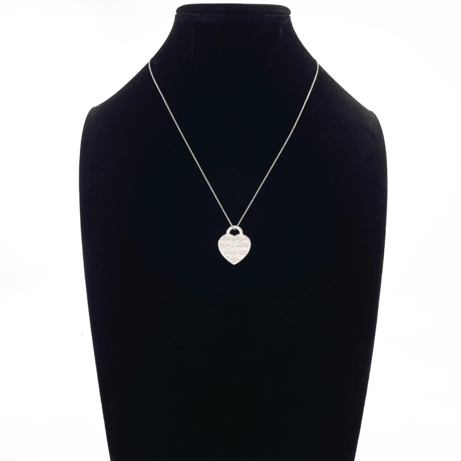 Tiffany&Co ティファニー ノーツ I LOVE YOU ネックレス TIFFANY&Co.（ティファニー） ネックレス ノーツハート タグ