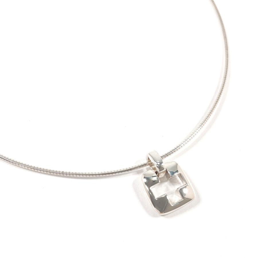 TIFFANY&Co.（ティファニー） ネックレス ピアスド クロス くり抜き