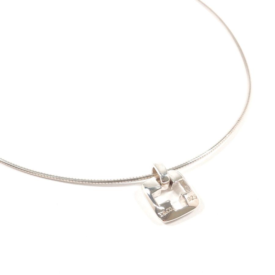 TIFFANY&Co.（ティファニー） ネックレス ピアスド クロス くり抜き