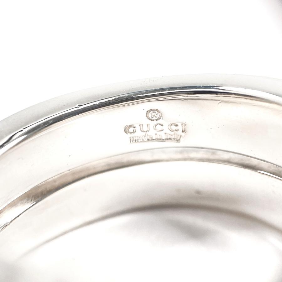 GUCCI（グッチ） 13号 リング・指輪 スパイラル スネーク Gロゴ 表記