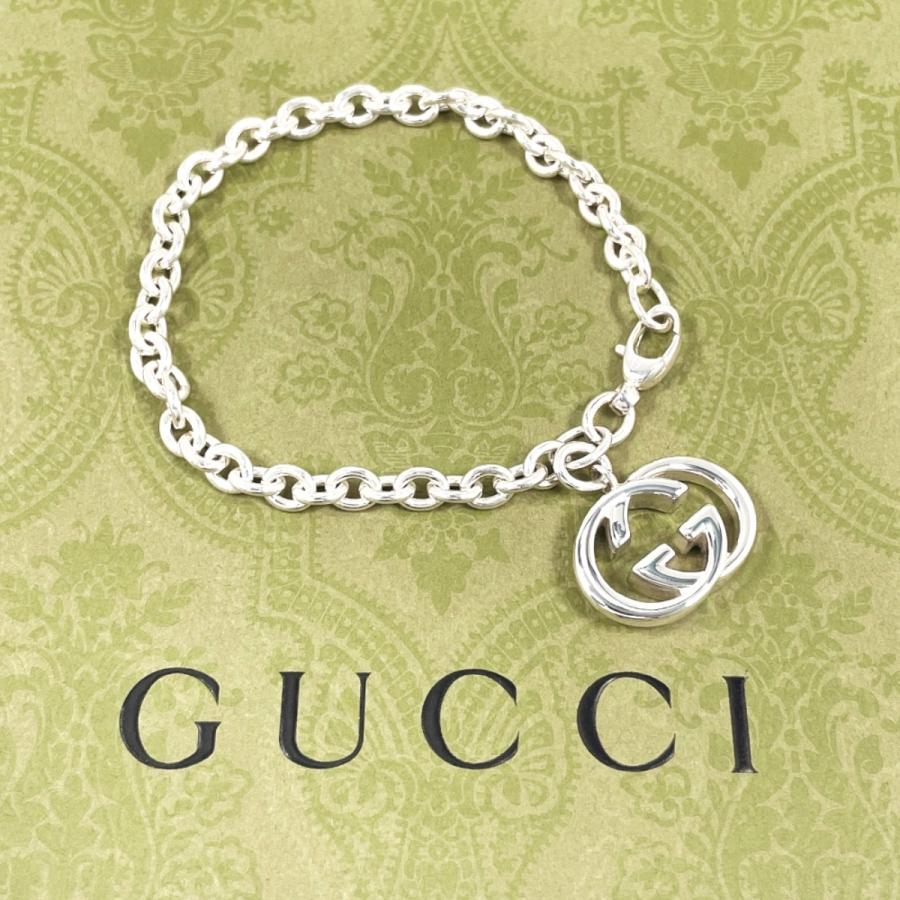 GUCCI（グッチ） ブレスレット インターロッキング G シルバー925