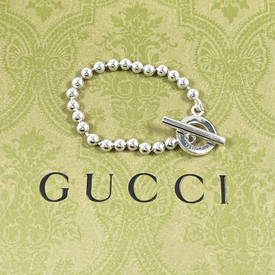GUCCI（グッチ） ブレスレット ボールチェーン シルバー925