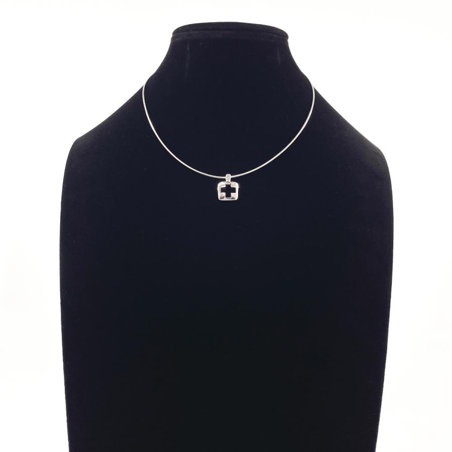 TIFFANY&Co.（ティファニー） ネックレス ピアスド クロス くり抜き