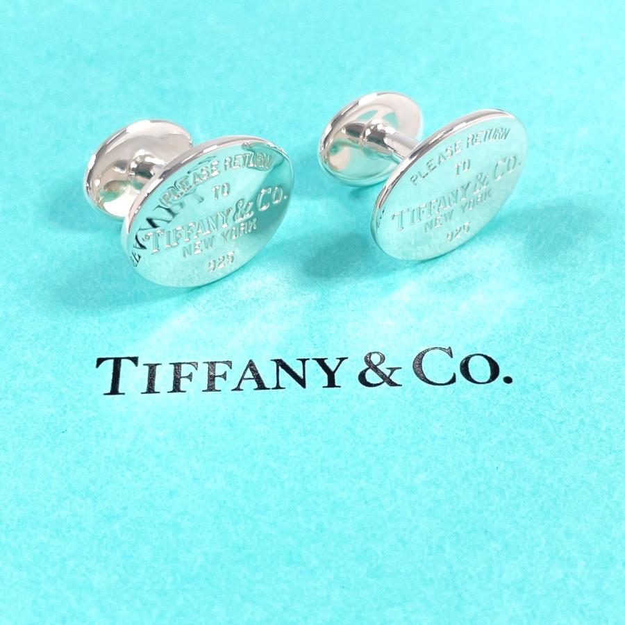 ティファニー　オーバル　リターントゥ　カフス　カフリンクス　Tiffany TIFFANY&Co.（ティファニー） カフス カフリンクス リターントゥ