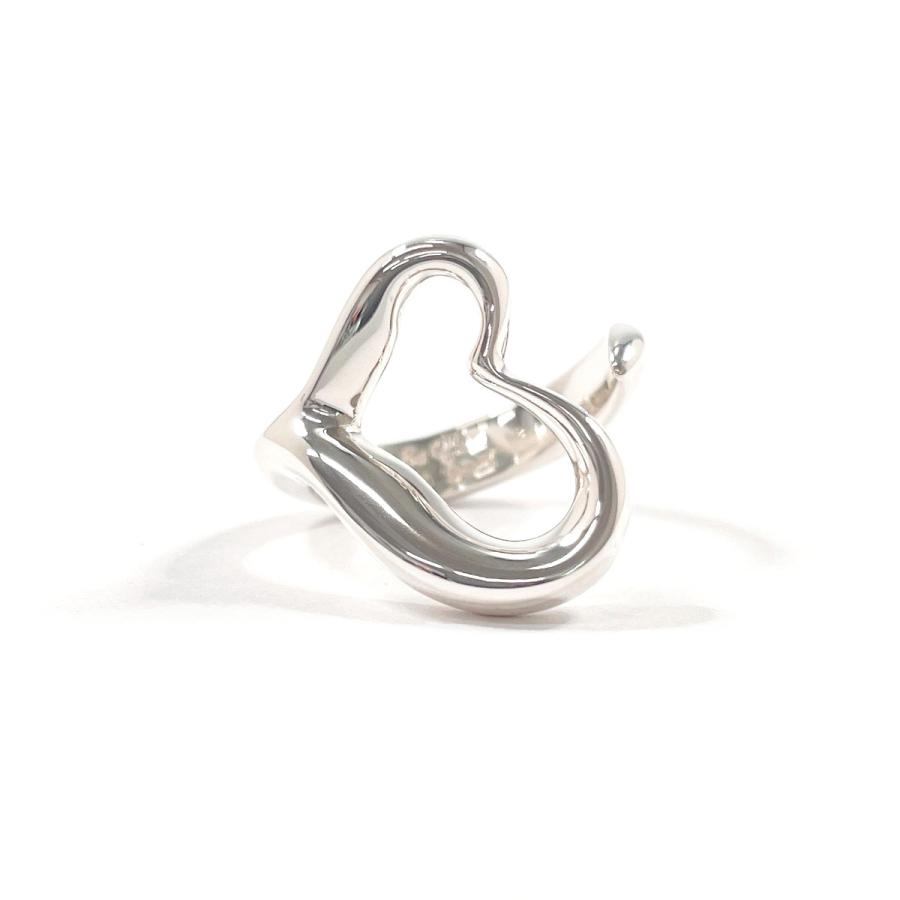 ティファニー　オープンハートシルバーリングエルサペレッティ 約12号 TIFFANY&Co.（ティファニー） 12号 リング・指輪 オープンハート