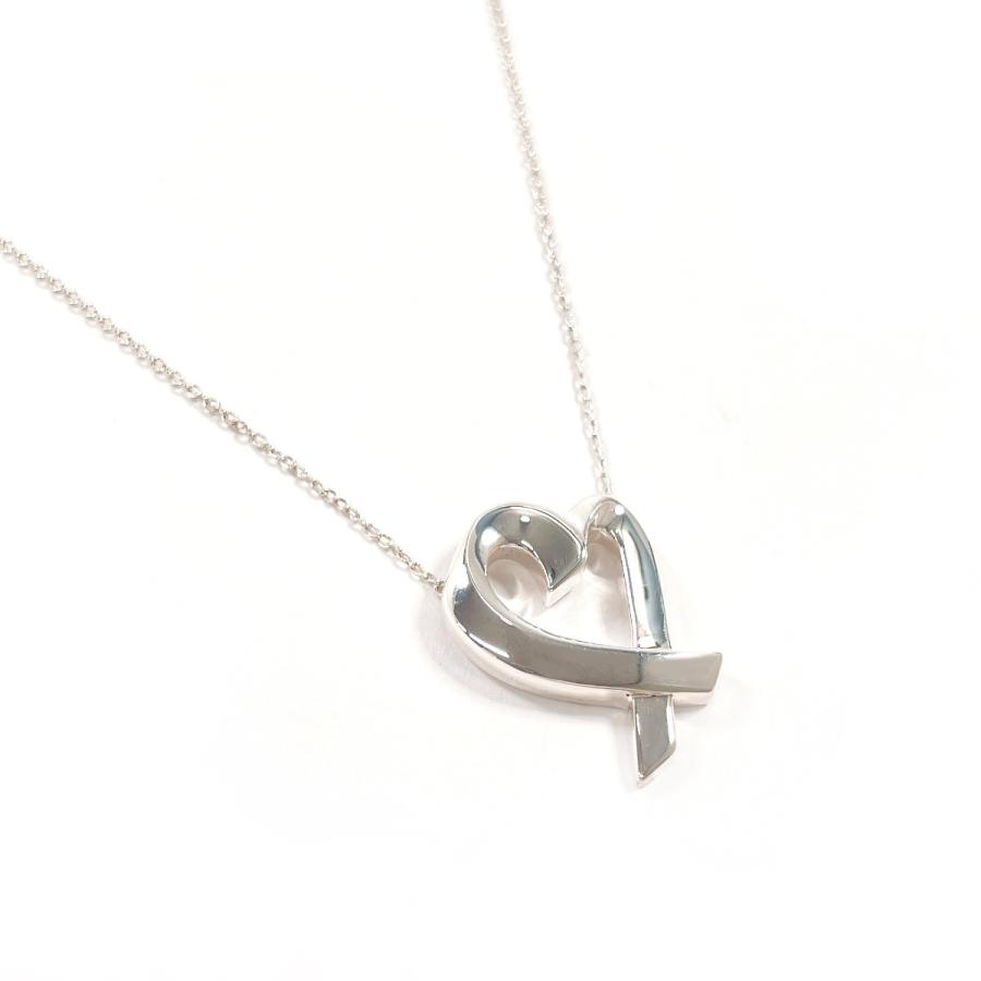 [used] tiffany ネックレス パロマピカソ シルバー925 TIFFANY&Co.（ティファニー） ネックレス ラビングハート パロマピカソ