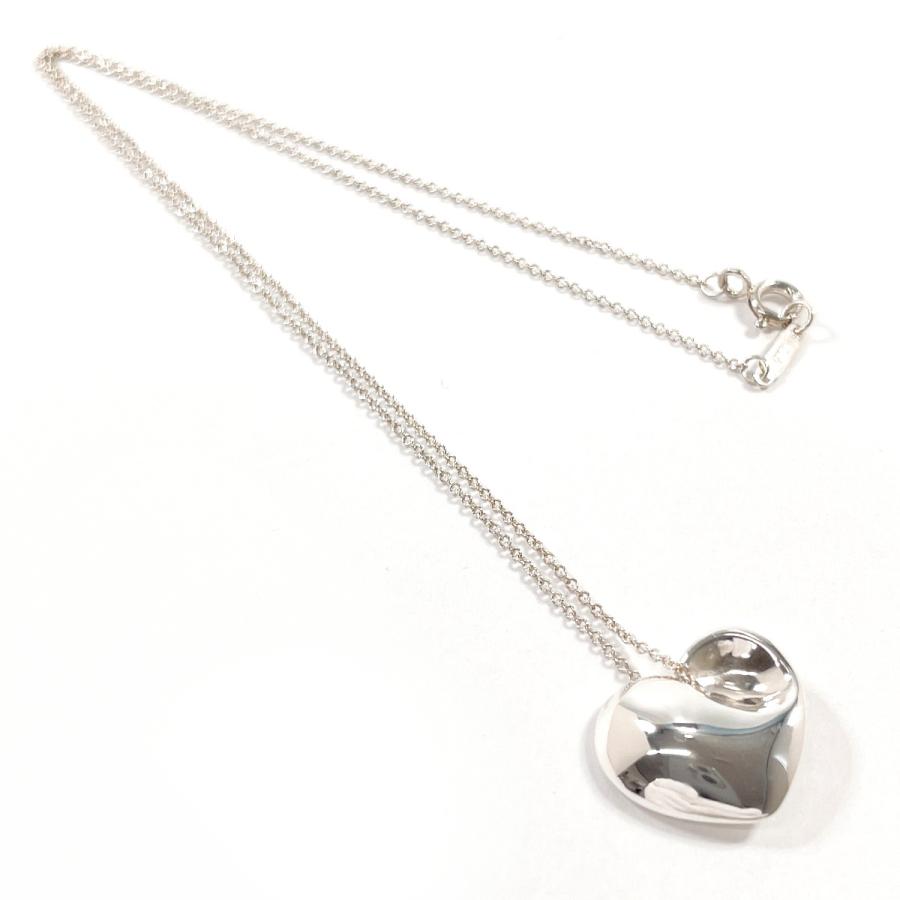TIFFANY&Co.（ティファニー） ネックレス フォールドハート シルバー