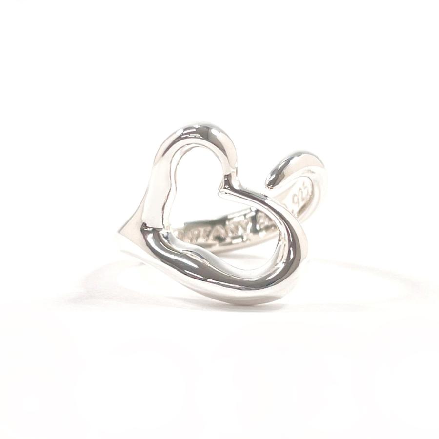 【TIFFANY＆Co.】オープンハート　リング　指輪　シルバー TIFFANY&Co.（ティファニー） リング・指輪 8.5号 オープンハート