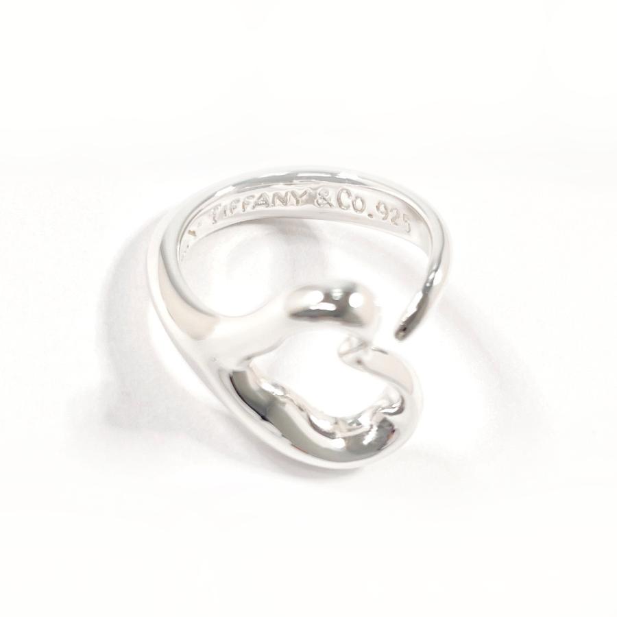 M*丸様 ティファニーTiffany & Co.エルサペレッティオープン ハート TIFFANY&Co.（ティファニー） リング・指輪 8.5号 オープンハート