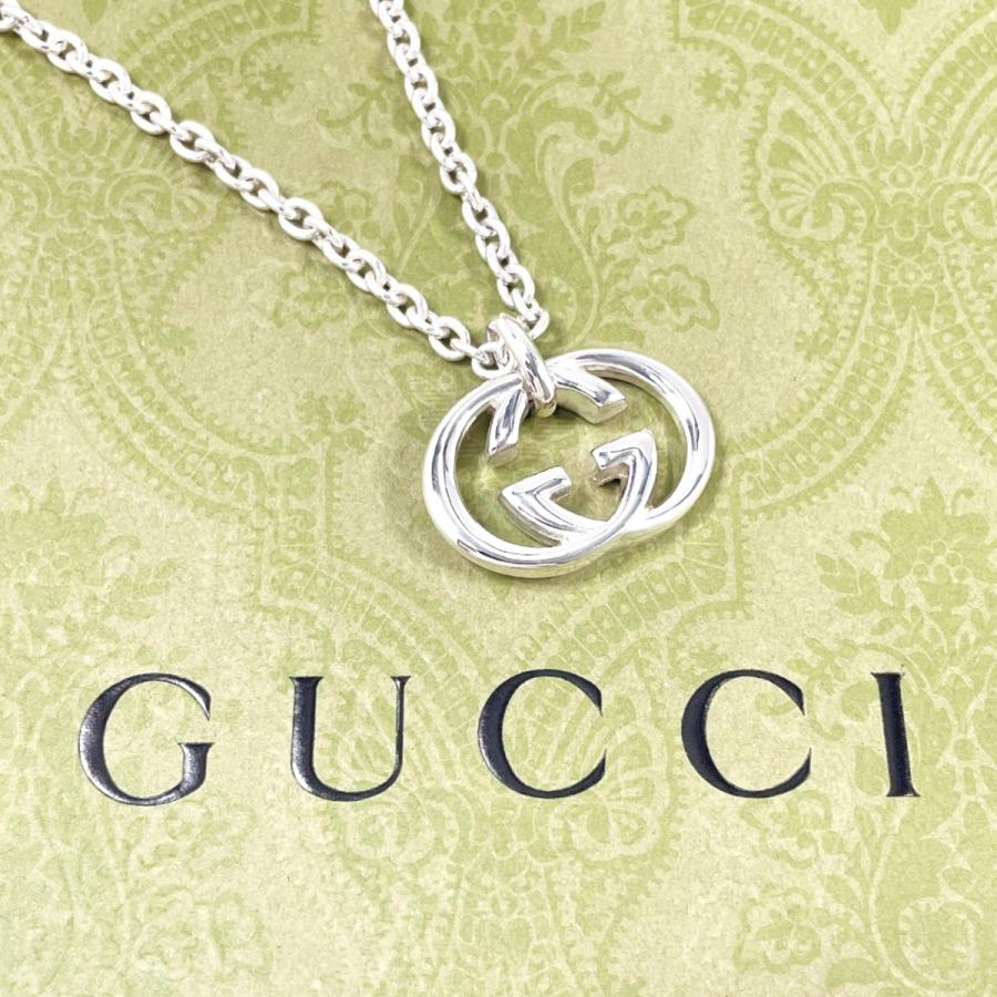 GUCCI（グッチ） ネックレス インターロッキング G GUCCI シルバー925