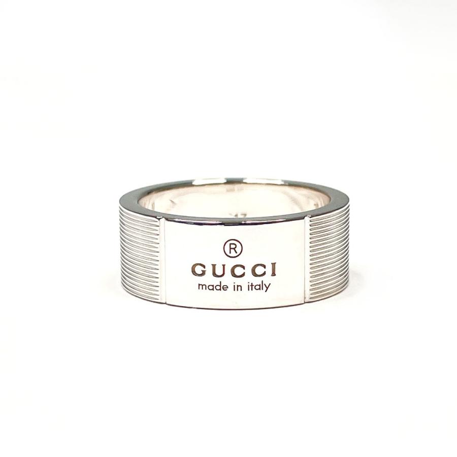 GUCCI指輪 国内直営**GUCCI** ダイアゴナル インターロッキングG リング (GUCCI