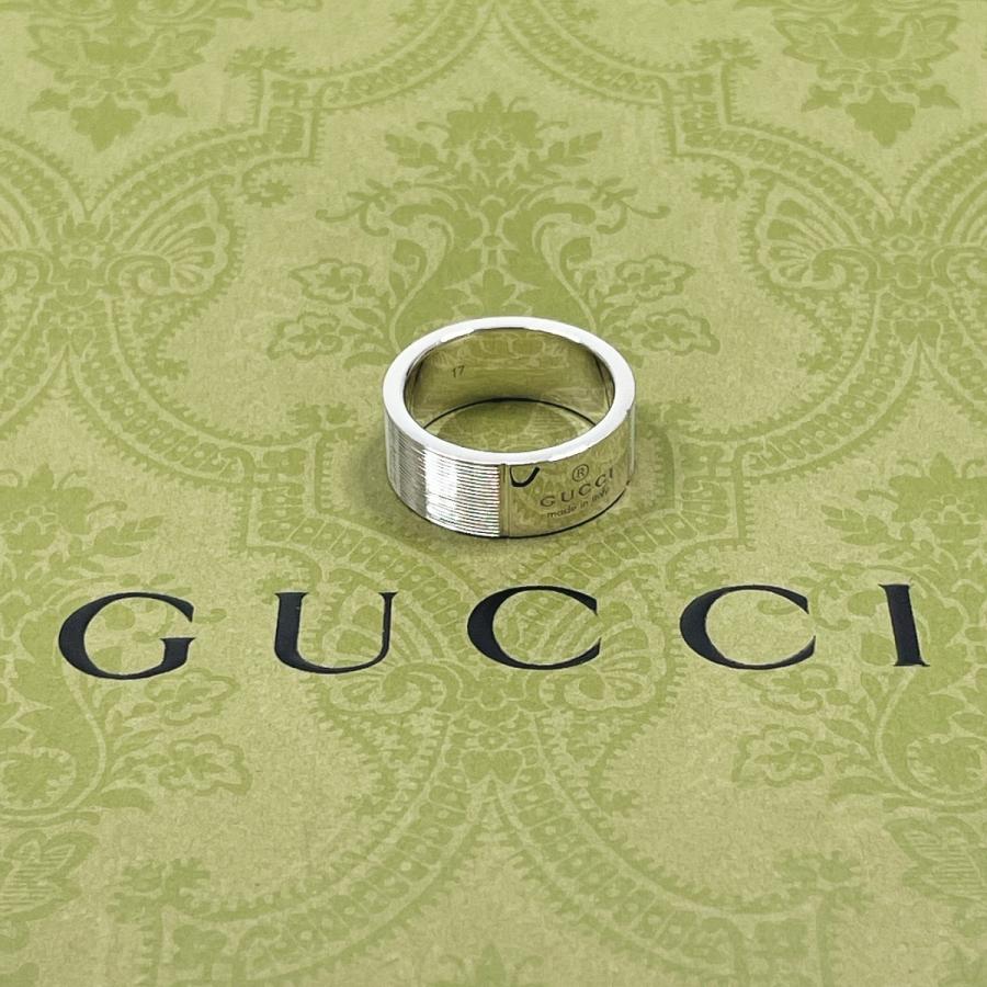 GUCCI（グッチ） 15.5号 リング・指輪 ロゴ シルバー925 シルバー