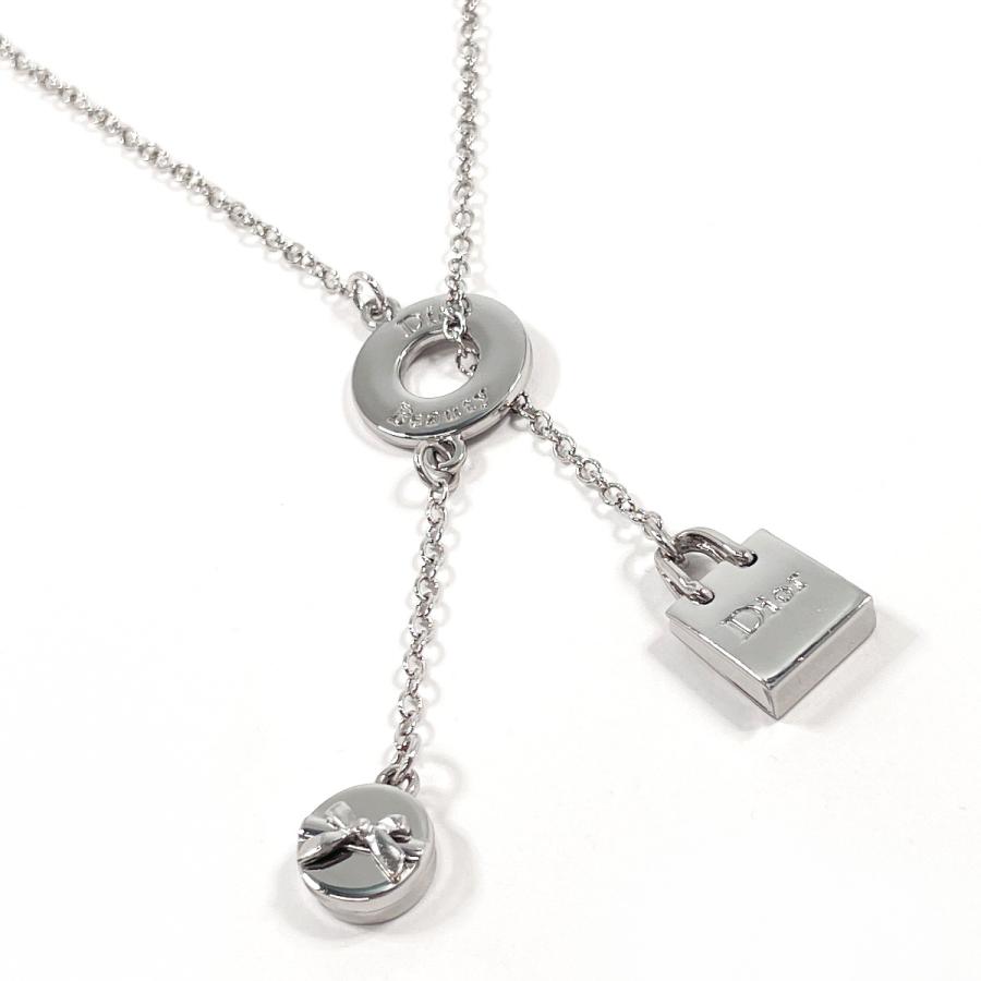 クリスチャンディオール Christian Dior ネックレス ロング ラリアット