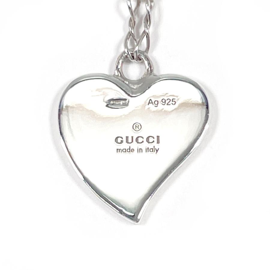 GUCCI ハート G ネックレス シルバー GUCCI（グッチ） ネックレス ハート インターロッキングG シルバー925