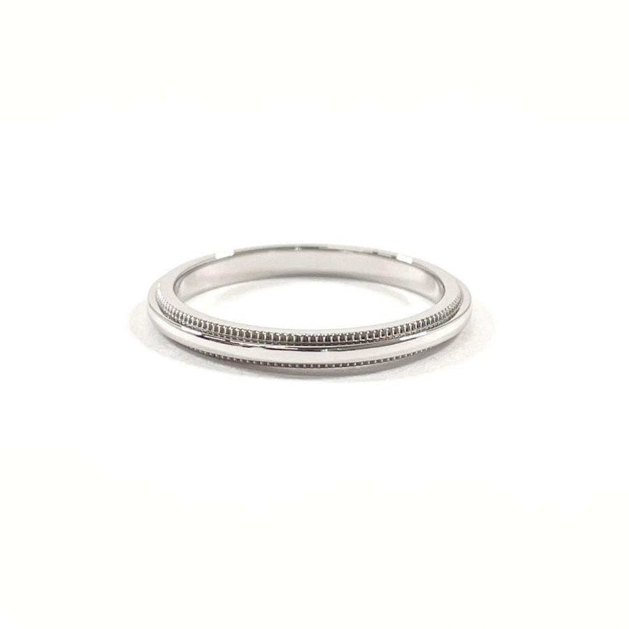 TIFFANY&Co.（ティファニー） 8.5号 リング・指輪 ミルグレイン バンド
