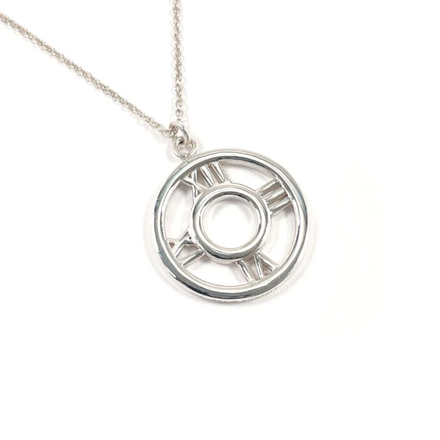 美品 TIFFANY ティファニー アトラスオ－プンシルバーネックレス TIFFANY&Co.（ティファニー） ネックレス アトラス オープン