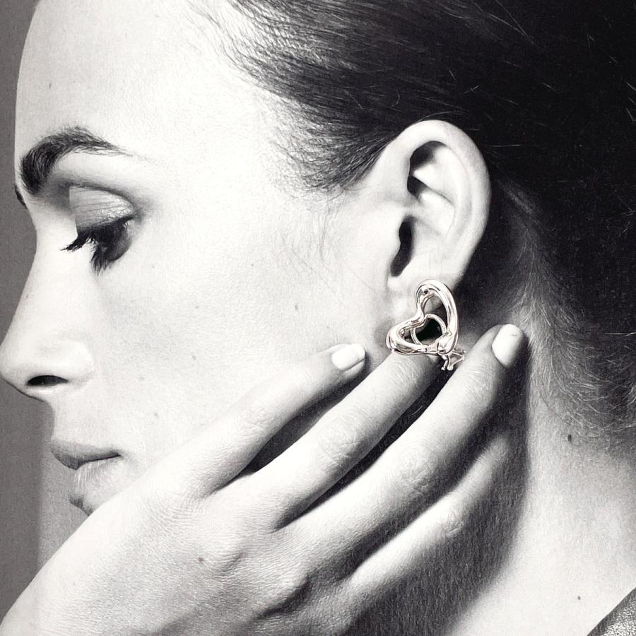 TIFFANY&Co.（ティファニー） イヤリング オープンハート エルサ