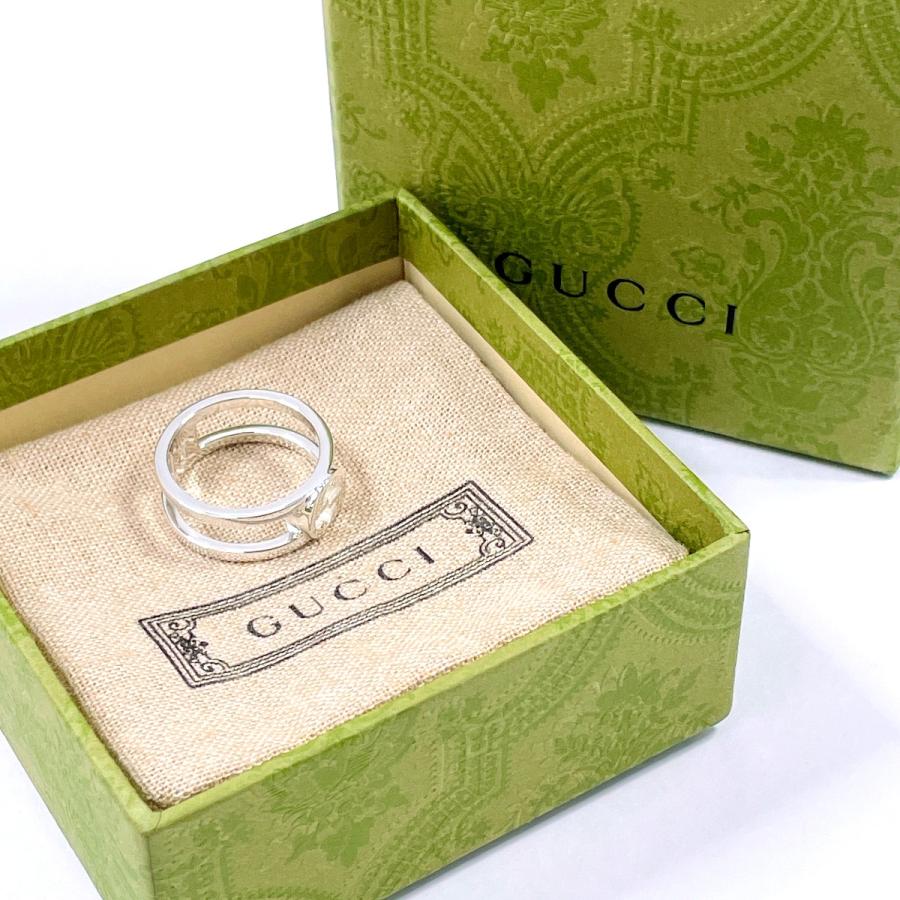 GUCCI（グッチ） 19号 リング・指輪 インターロッキング G ワイド 